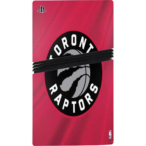 NBA Toronto Raptors Logo PS5 Pro Disk Console Skin
