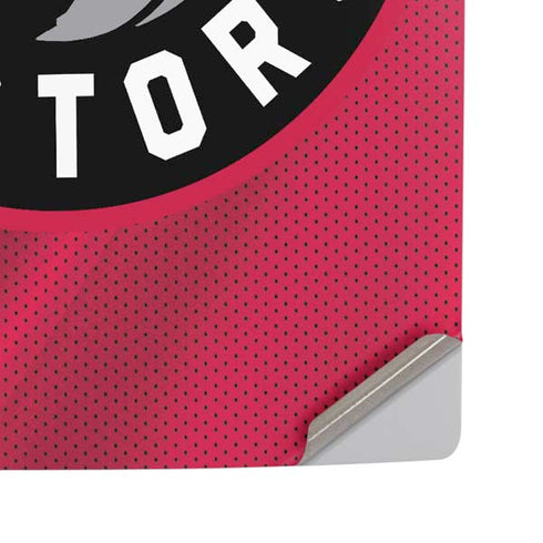 NBA Toronto Raptors Logo PS5 Pro Disk Console Skin