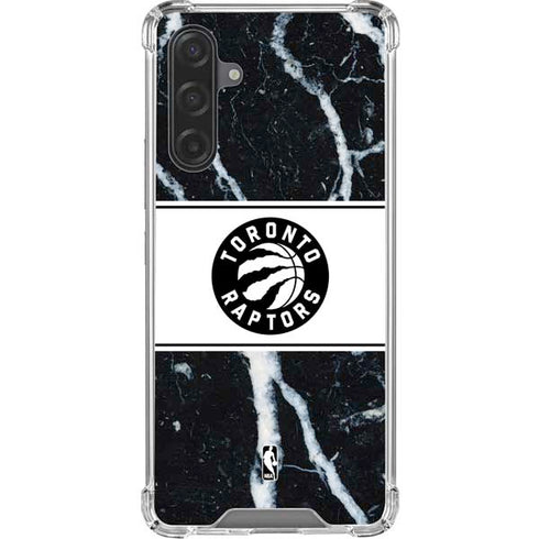 NBA Toronto Raptors Marble Galaxy A17 Clear Case