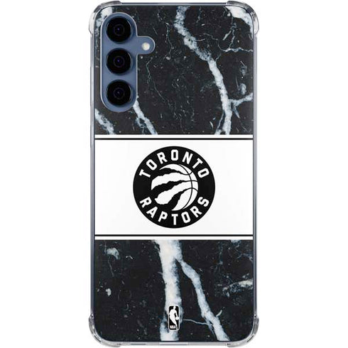 NBA Toronto Raptors Marble Galaxy A35 5G Clear Case