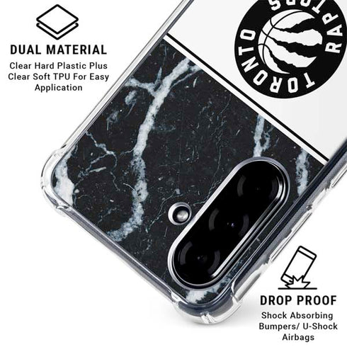 NBA Toronto Raptors Marble Galaxy A36 5G Clear Case