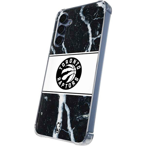 NBA Toronto Raptors Marble Galaxy A55 5G Clear Case