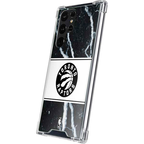 NBA Toronto Raptors Marble Galaxy S23 Ultra Clear Case