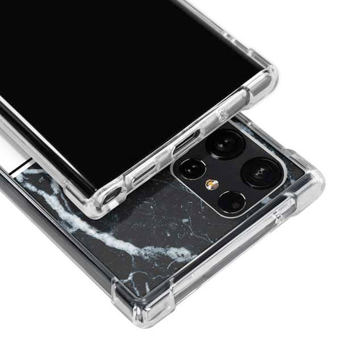 NBA Toronto Raptors Marble Galaxy S23 Ultra Clear Case