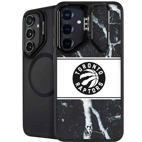 NBA Toronto Raptors Marble Galaxy S25 Kickstand Case