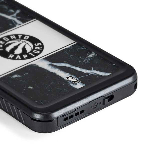 NBA Toronto Raptors Marble Galaxy S24 Plus Waterproof Case