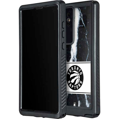 NBA Toronto Raptors Marble Galaxy S24 Ultra Waterproof Case