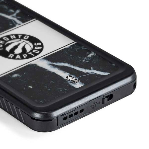 NBA Toronto Raptors Marble Galaxy S24 Waterproof Case
