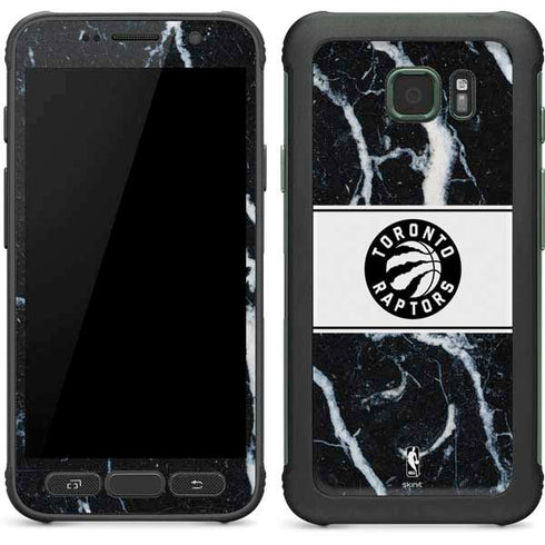 NBA Toronto Raptors Marble Galaxy S7 Active Skin