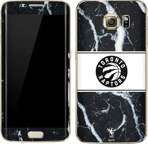 NBA Toronto Raptors Marble Galaxy S7 Edge Skin