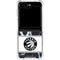 NBA Toronto Raptors Marble Galaxy Z Flip6 Clear Case