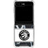 NBA Toronto Raptors Marble Galaxy Z Flip6 Clear Case
