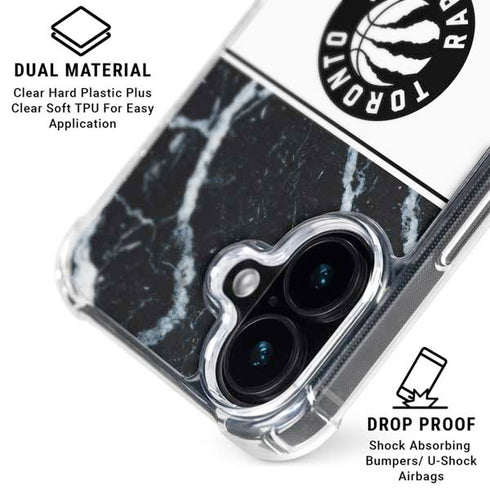 NBA Toronto Raptors Marble iPhone 16 MagSafe Case
