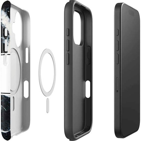 NBA Toronto Raptors Marble iPhone 16 Magsafe Impact Case