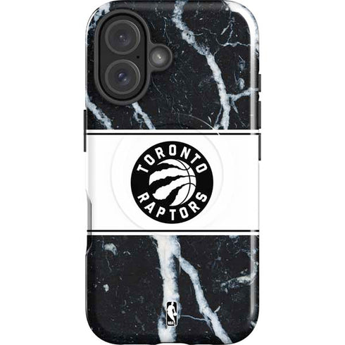NBA Toronto Raptors Marble iPhone 16 Plus Magsafe Impact Case