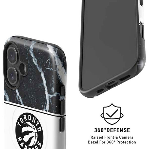 NBA Toronto Raptors Marble iPhone 16 Plus Magsafe Impact Case