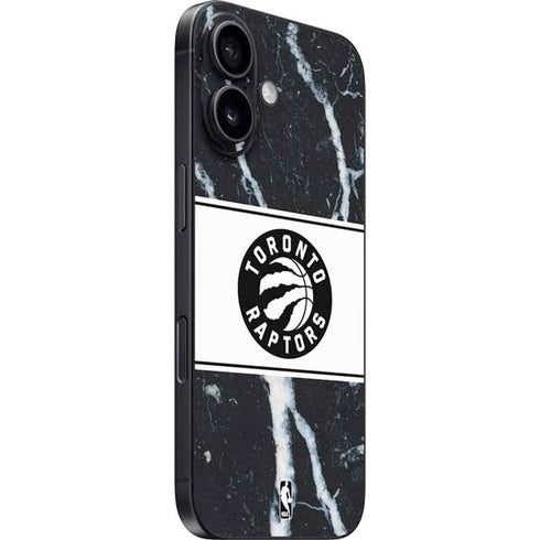 NBA Toronto Raptors Marble iPhone 16 Plus Skin