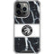 NBA Toronto Raptors Marble iPhone 16 Pro Clear Case