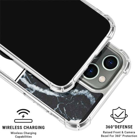 NBA Toronto Raptors Marble iPhone 16 Pro Clear Case