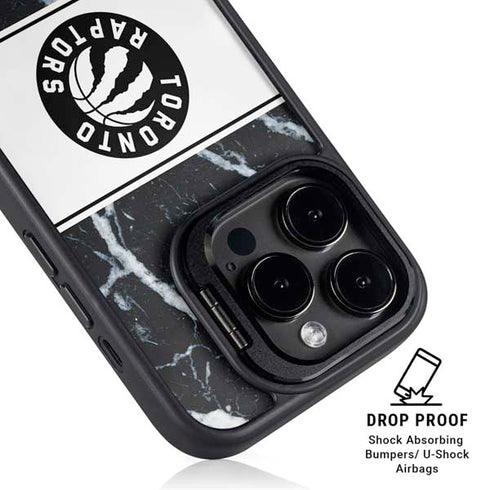 NBA Toronto Raptors Marble iPhone 16 Pro Kickstand Case