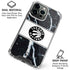 NBA Toronto Raptors Marble iPhone 16 Pro Max Clear Case
