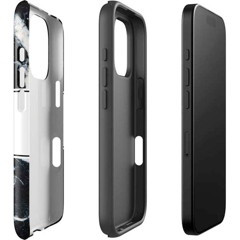 NBA Toronto Raptors Marble iPhone 16 Pro Max Impact Case