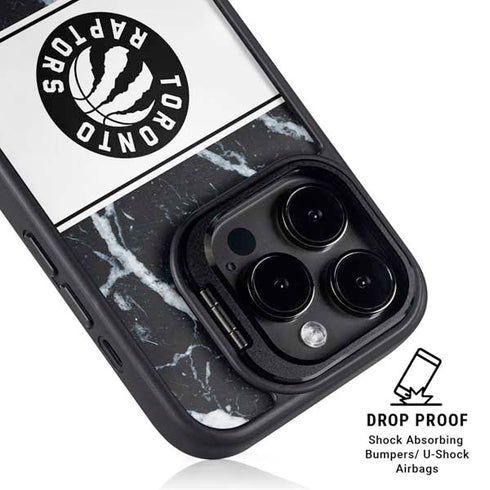 NBA Toronto Raptors Marble iPhone 16 Pro Max Kickstand Case