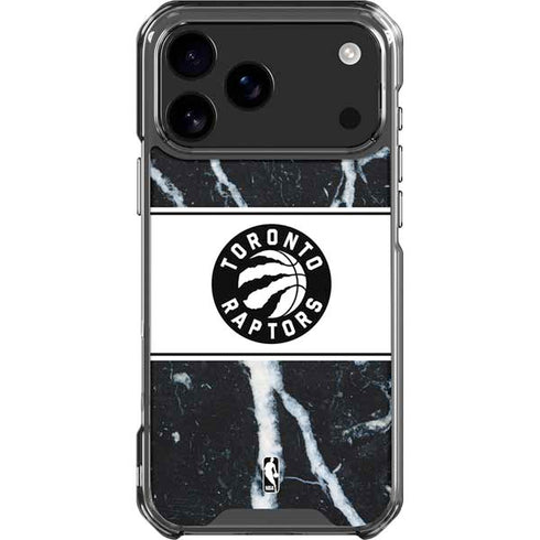 NBA Toronto Raptors Marble iPhone 18 Pro Max Clear Case