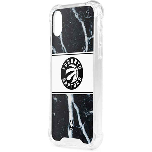 NBA Toronto Raptors Marble iPhone XS Clear Case