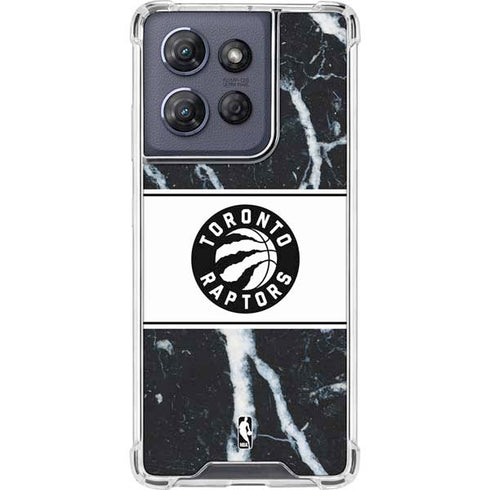 NBA Toronto Raptors Marble Moto G 5G (2025) Clear Case