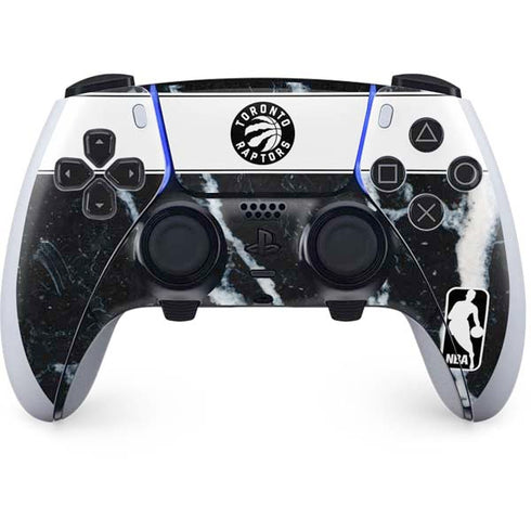 NBA Toronto Raptors Marble PS5 DualSense Edge Pro Controller Skin