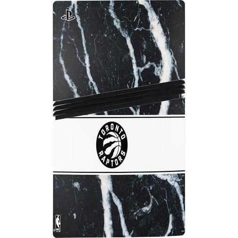 NBA Toronto Raptors Marble PS5 Pro Console Skin