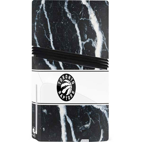 NBA Toronto Raptors Marble PS5 Pro Disk Console Skin