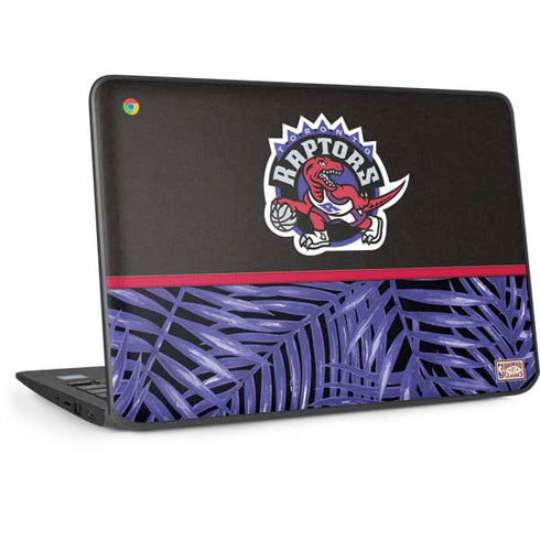 NBA Toronto Raptors Retro Palms HP Chromebook Skin
