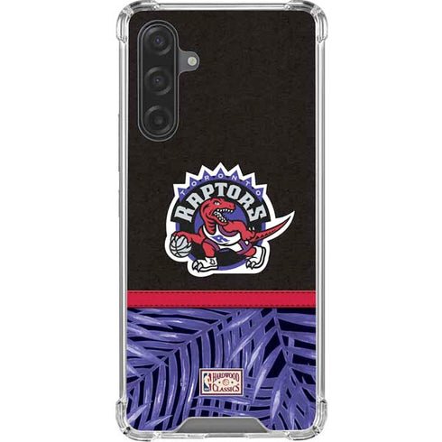 NBA Toronto Raptors Retro Palms Galaxy A17 Clear Case
