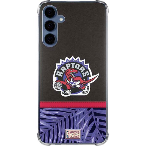 NBA Toronto Raptors Retro Palms Galaxy A35 5G Clear Case