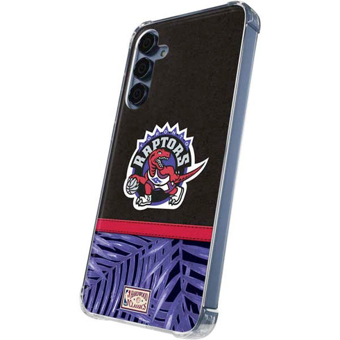 NBA Toronto Raptors Retro Palms Galaxy A55 5G Clear Case
