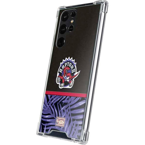NBA Toronto Raptors Retro Palms Galaxy S23 Ultra Clear Case