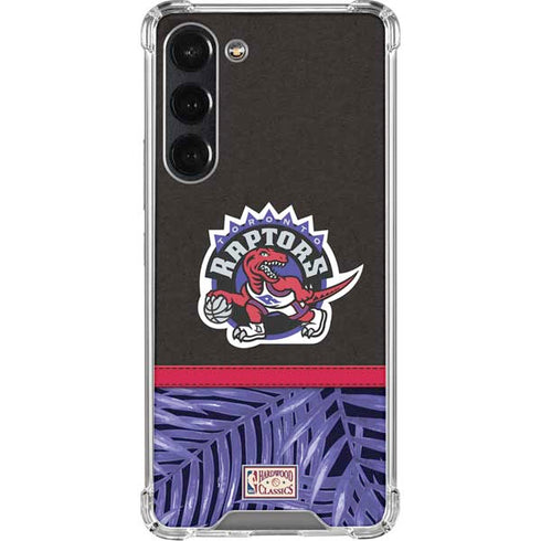 NBA Toronto Raptors Retro Palms Galaxy S24 FE Clear Case