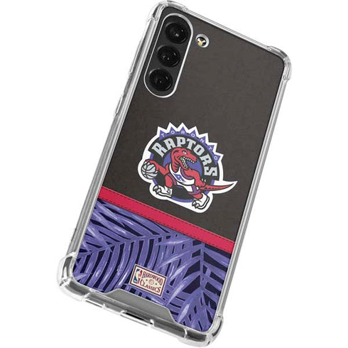 NBA Toronto Raptors Retro Palms Galaxy S24 FE Clear Case