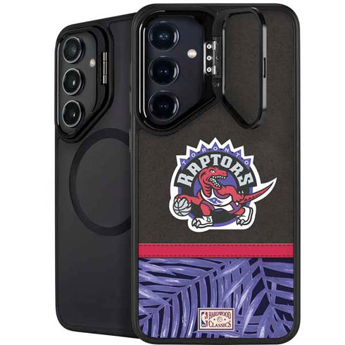 NBA Toronto Raptors Retro Palms Galaxy S25 Plus Kickstand Case