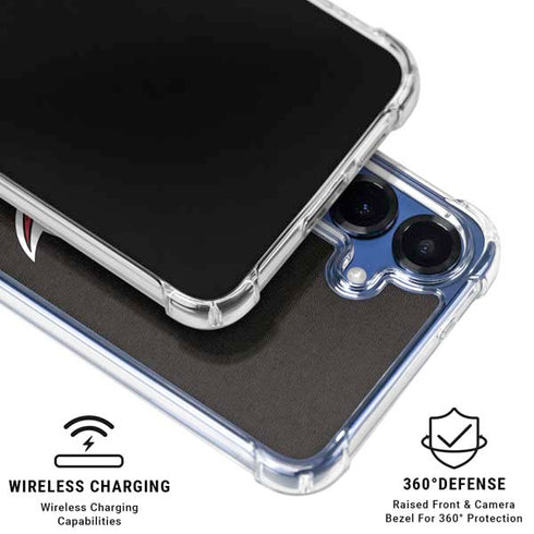 NBA Toronto Raptors Retro Palms Galaxy S25 FE Clear Case