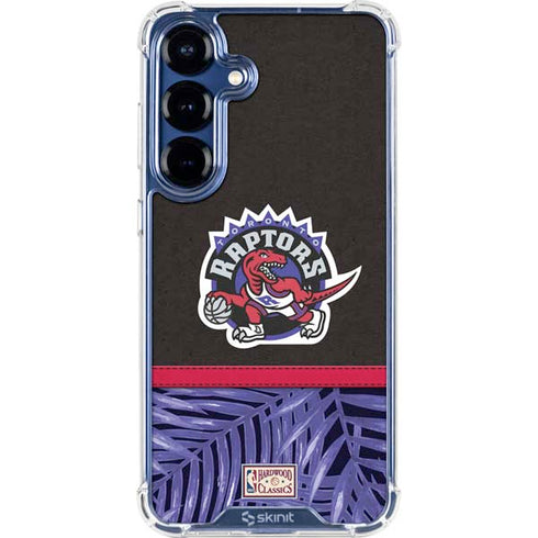 NBA Toronto Raptors Retro Palms Galaxy S25 Plus Clear Case