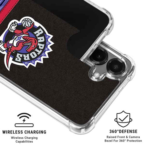 NBA Toronto Raptors Retro Palms Galaxy S26 Clear Case
