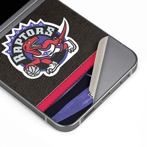 NBA Toronto Raptors Retro Palms Galaxy Z Flip6 Skin