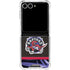 NBA Toronto Raptors Retro Palms Galaxy Z Flip7 Clear Case