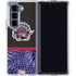NBA Toronto Raptors Retro Palms Galaxy Z Fold5 5G Clear Case