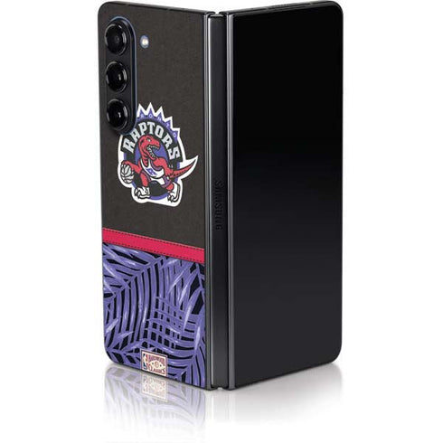 NBA Toronto Raptors Retro Palms Galaxy Z Fold5 5G Skin