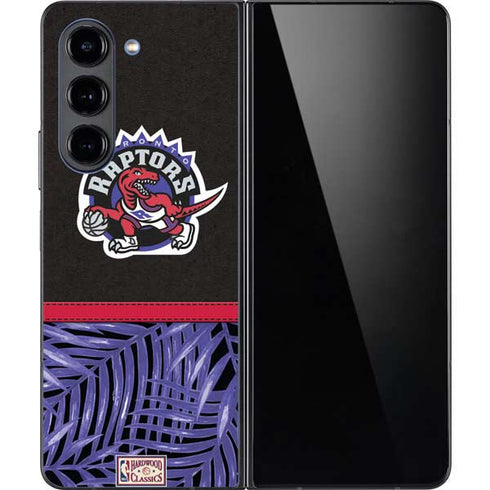 NBA Toronto Raptors Retro Palms Galaxy Z Fold5 5G Skin