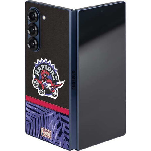 NBA Toronto Raptors Retro Palms Galaxy Z Fold6 Skin